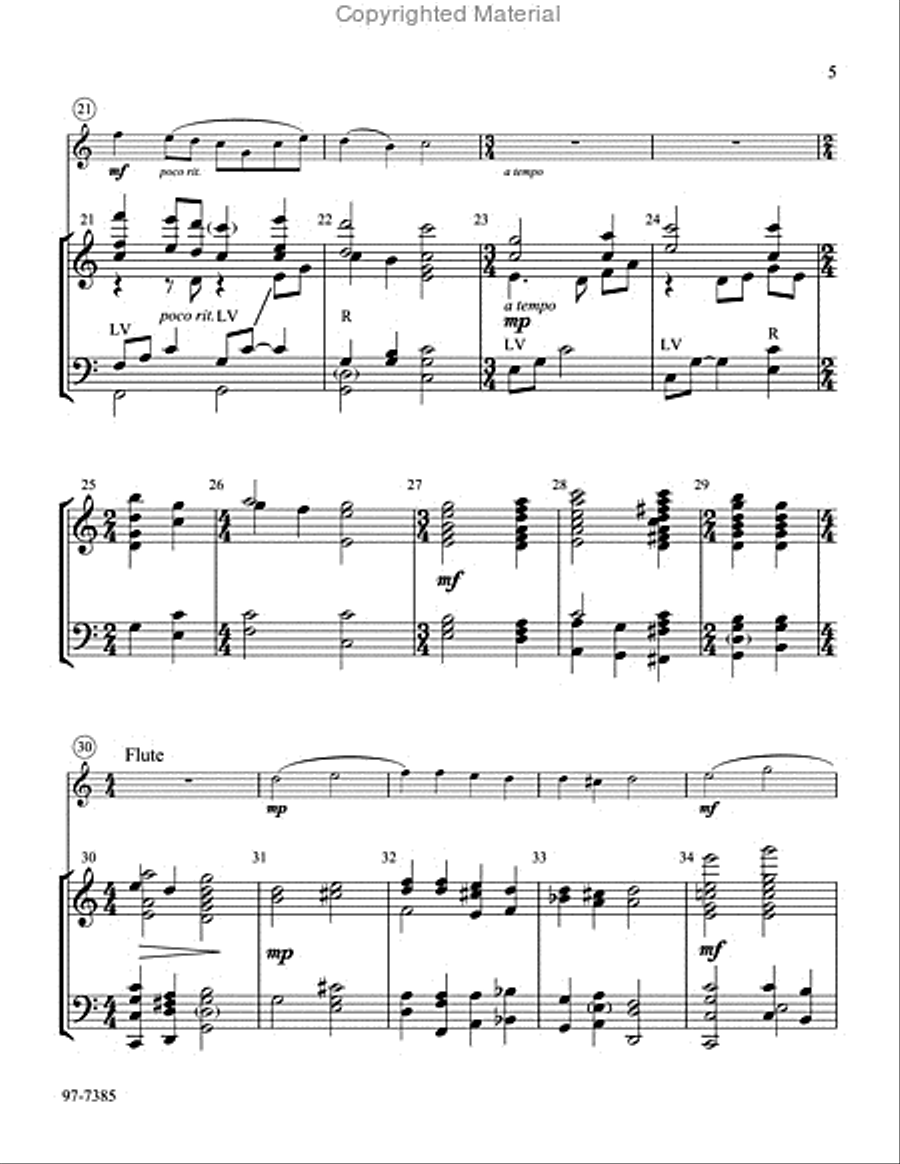 Soul, Adorn Yourself with Gladness Handbell Choir scores gallery preview page 4