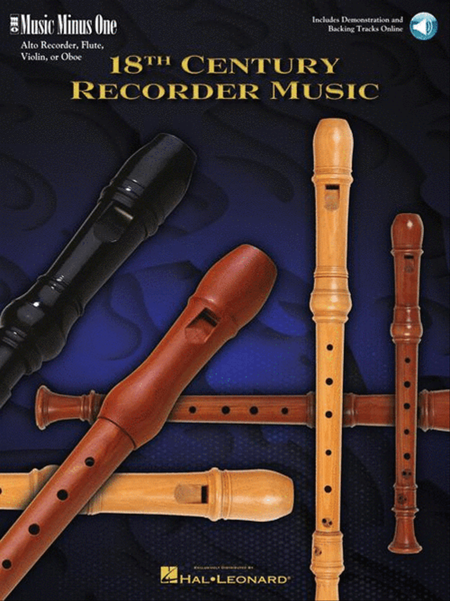 18th Century Recorder Music Alto Recorder scores gallery preview page 2