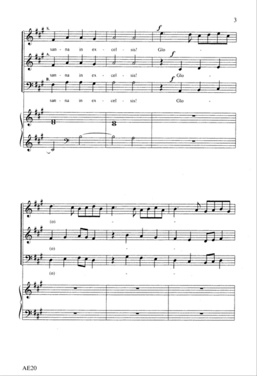 Ding Dong! Merrily on High 3-Part scores gallery preview page 3