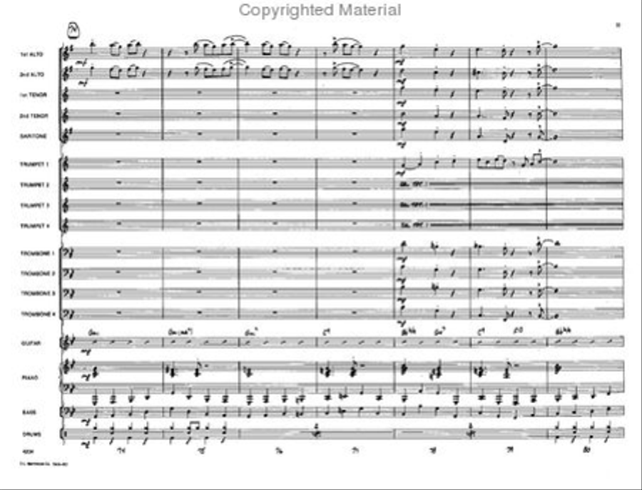 East Side Drive Jazz Ensemble - Sheet Music page 11