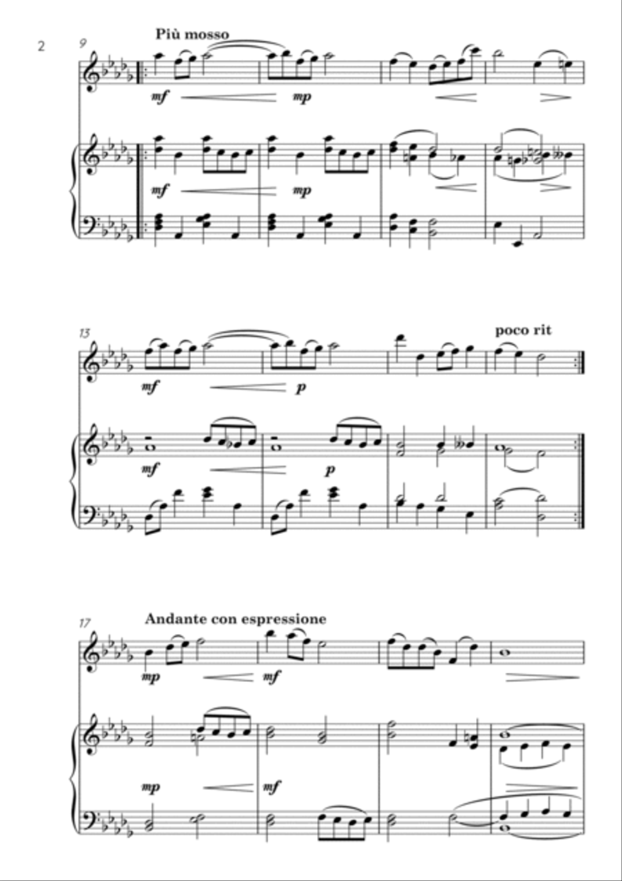 The Deserted Garden Alto Recorder scores gallery preview page 2