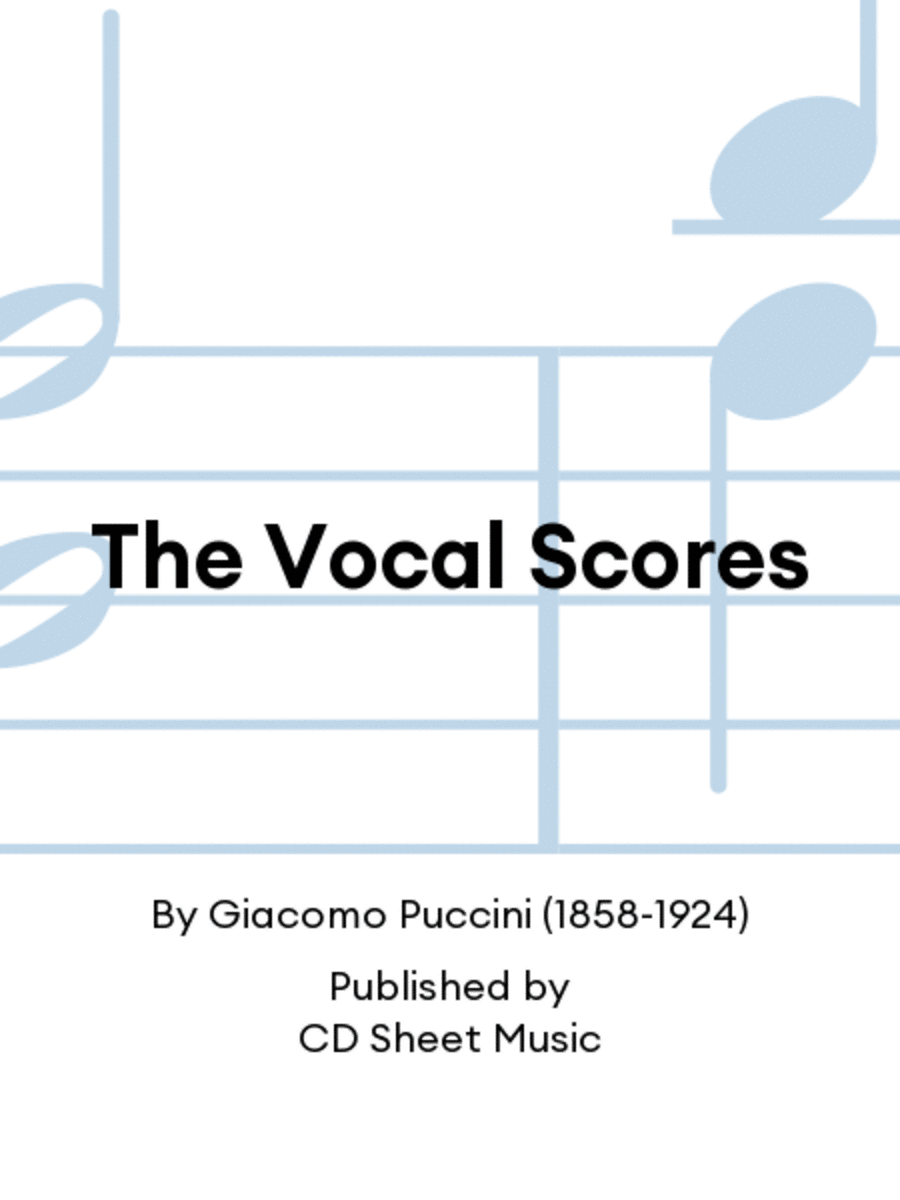 The Vocal Scores Voice scores gallery preview page 1