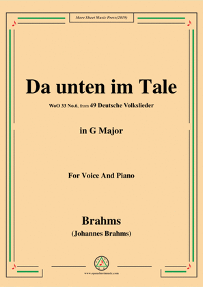 Brahms-Warum ist das Licht gegeben dem Mühseligen,Op.74 No.1,for Voices&Pno
