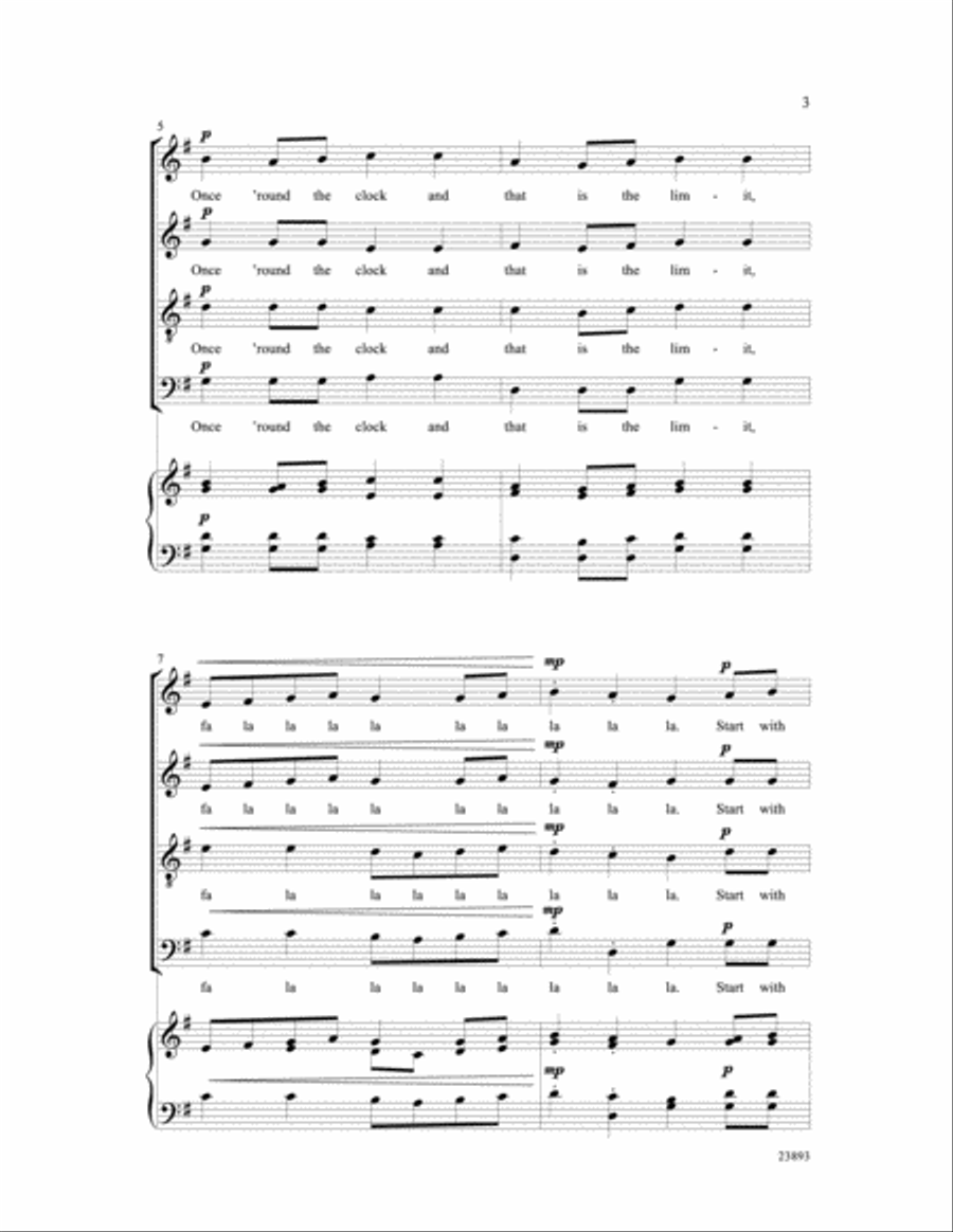 One Minute Madrigal