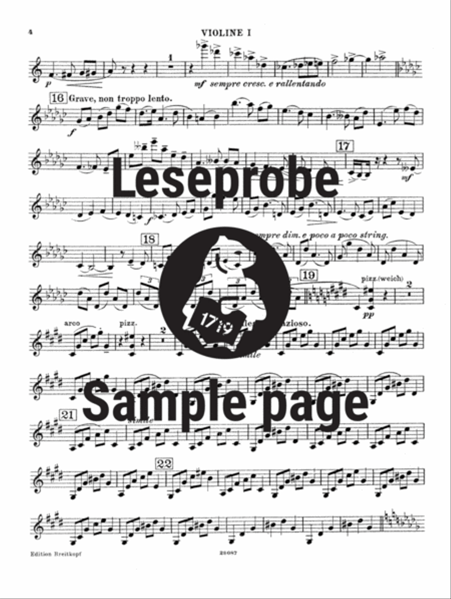 String Quartet in C major Op. 37 String Quartet scores gallery preview page 4