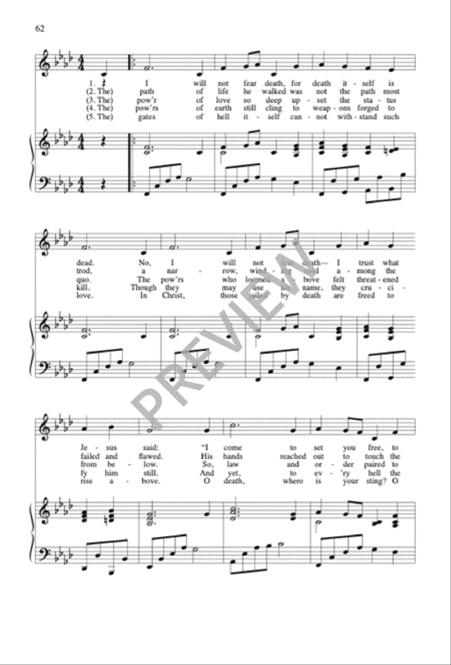 Sing No Empty Alleluias Sacred scores gallery preview page 57