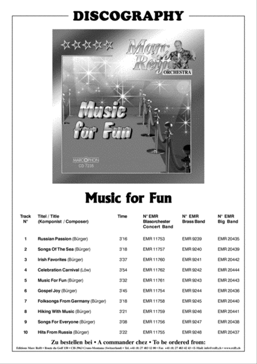 Irish Favorites Big Band scores gallery preview page 3