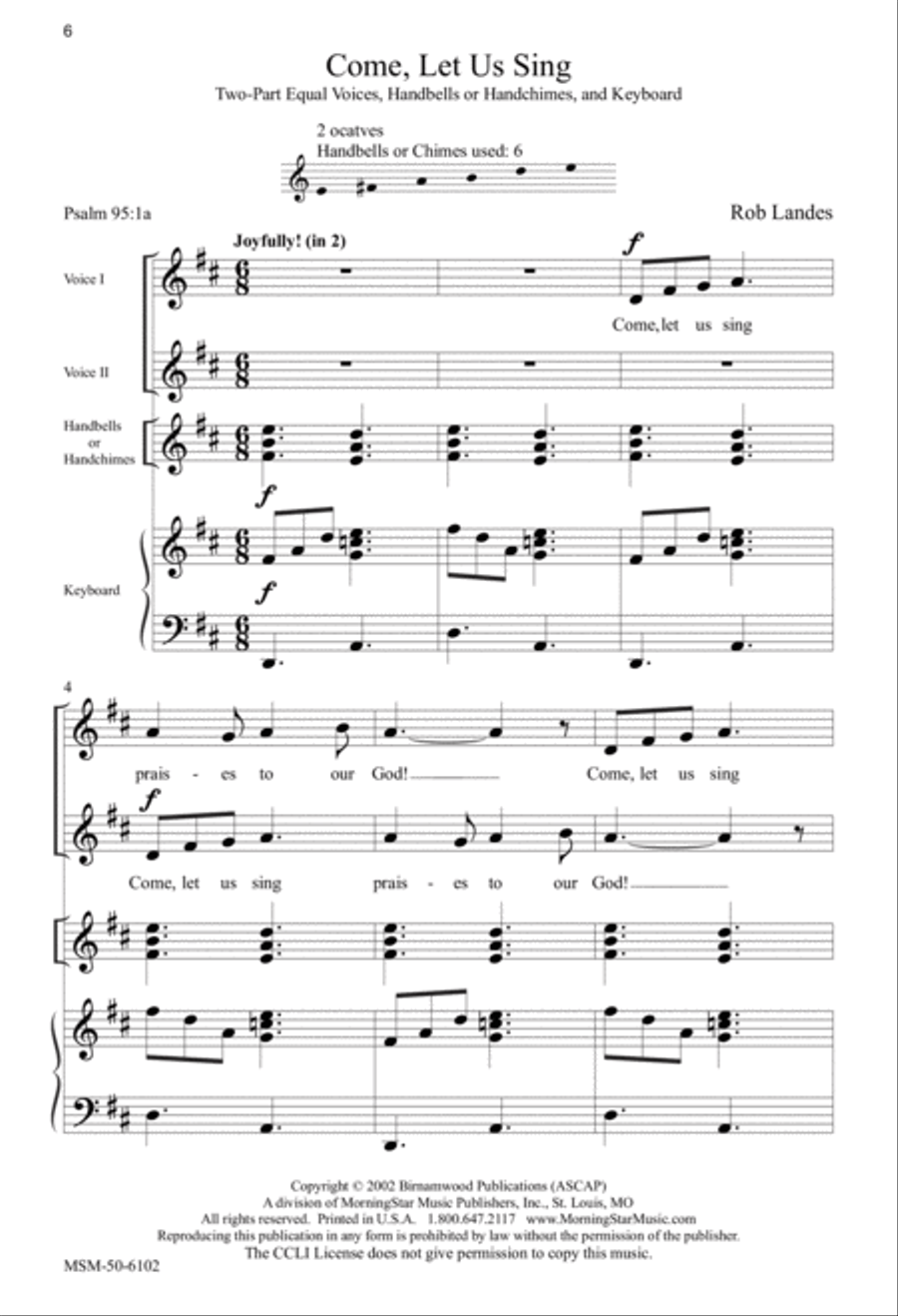 Four Short Pieces for Treble Voices