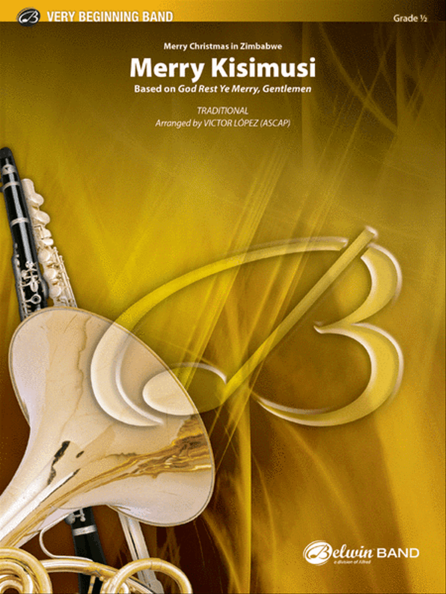 Merry Kisimusi Concert Band scores gallery preview page 1