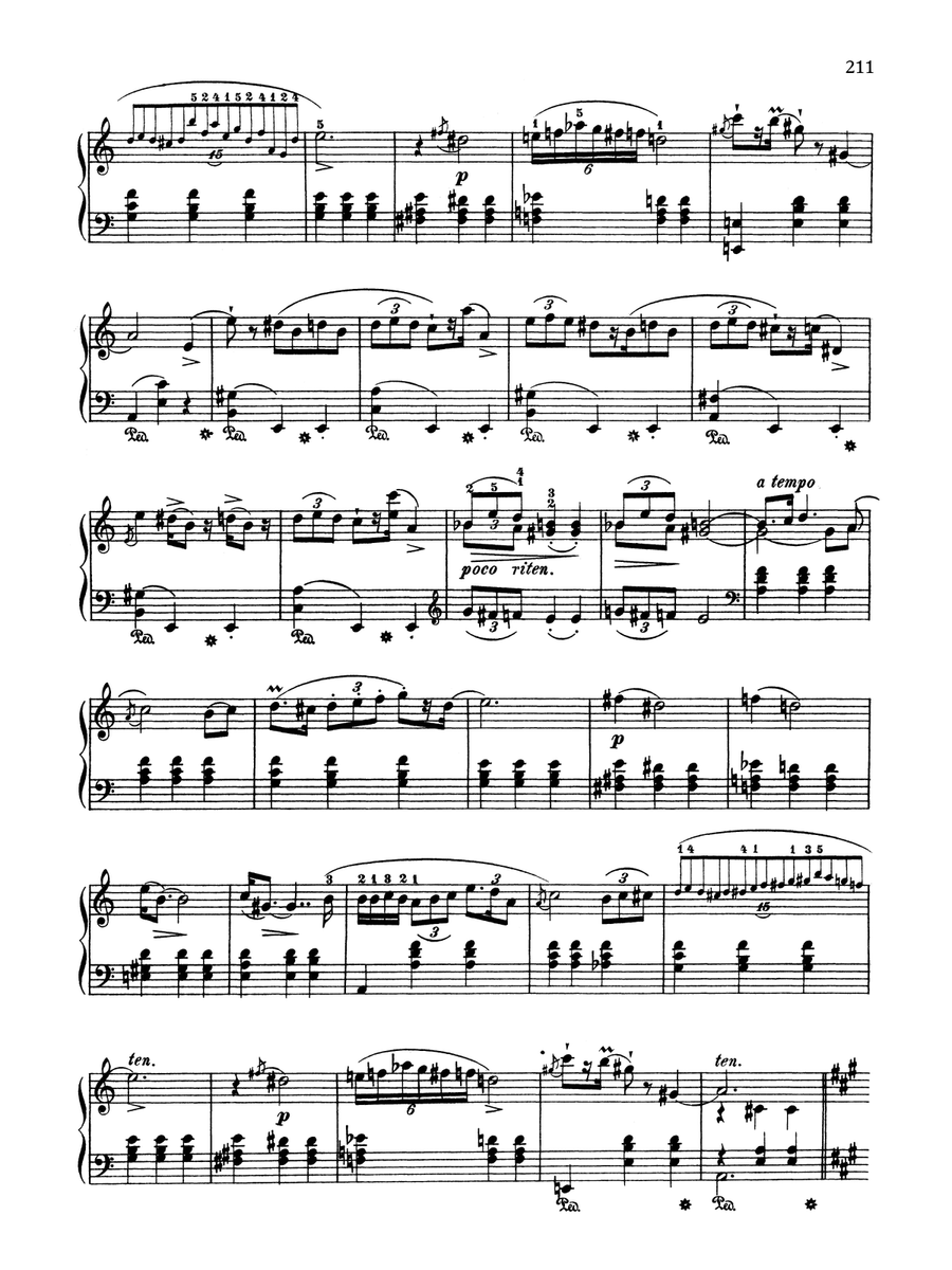 Mazurka in A minor, Op. 17, No. 4 Piano Solo scores gallery preview page 2