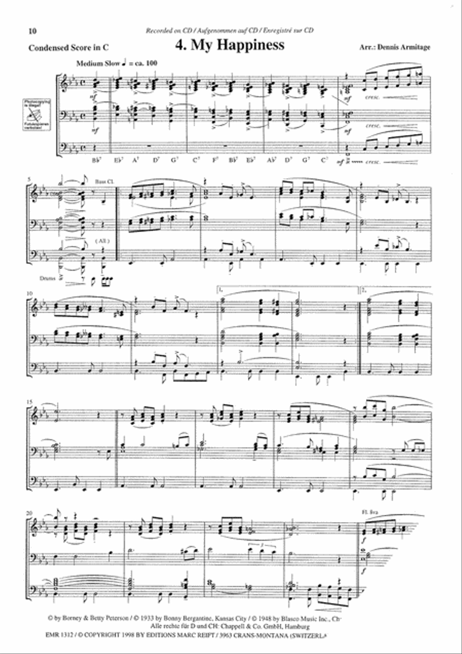 Swing Time Concert Band scores gallery preview page 6