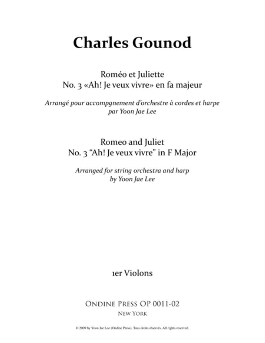 Gounod (arr. Lee): Roméo et Juliette 