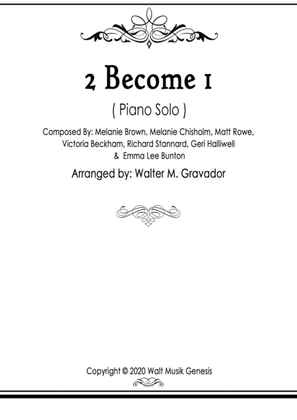 Book cover for 2 Become 1