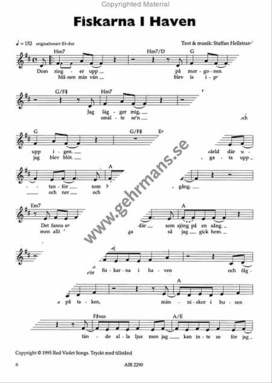 Pop 95 Pop 95 Piano, Vocal, Guitar scores gallery preview page 6