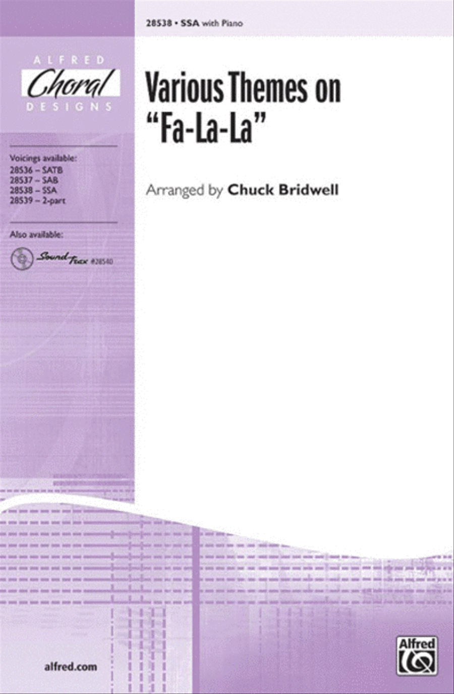 Various Themes on Fa-La-La Women's Choir scores gallery preview page 1