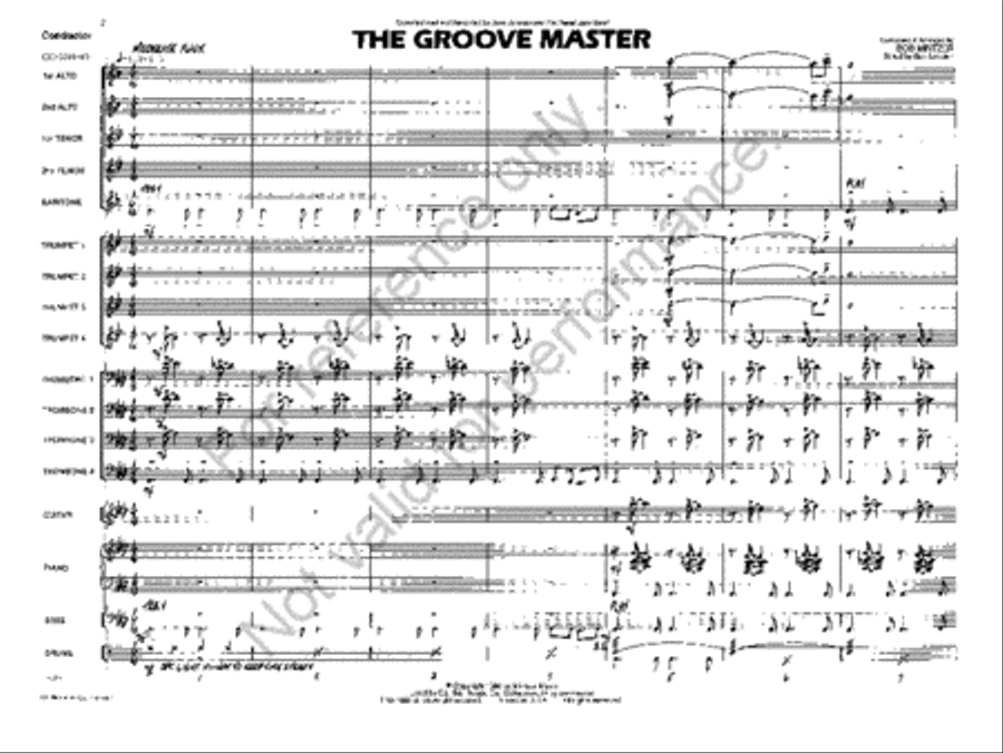 The Groovemaster Jazz Ensemble scores gallery preview page 2