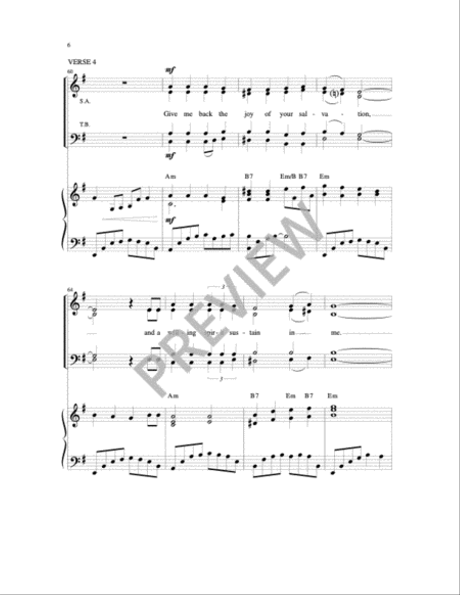 Be Merciful O Lord Be Merciful O Lord 4-Part scores gallery preview page 13