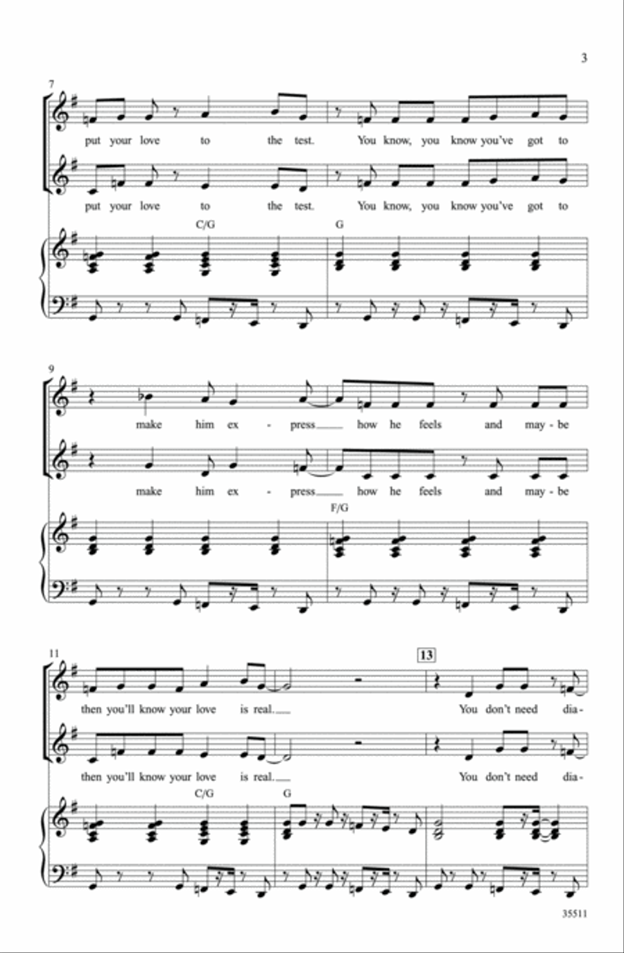 Express Yourself: The Music of Madonna Women's Choir scores gallery preview page 3