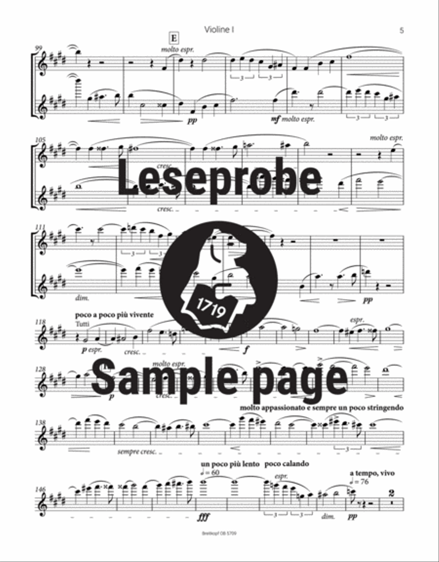 Don Juan Op. 20 TrV 156 Orchestra scores gallery preview page 4