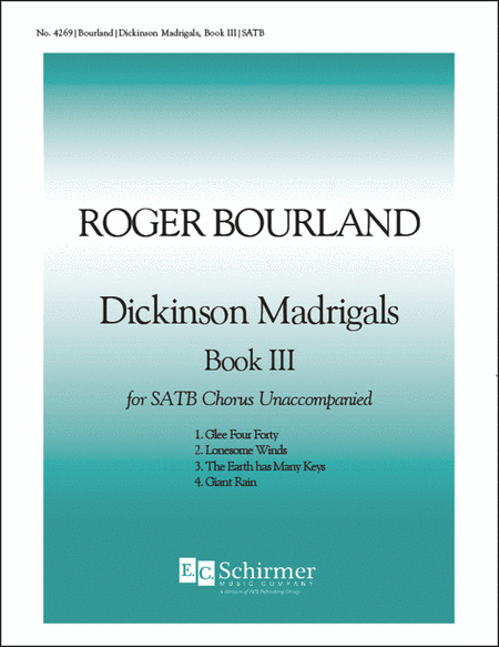 Dickinson Madrigals, Book III