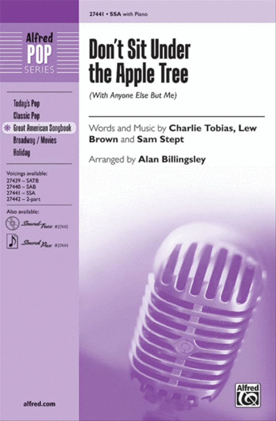 Don't Sit Under the Apple Tree Women's Choir scores gallery preview page 1