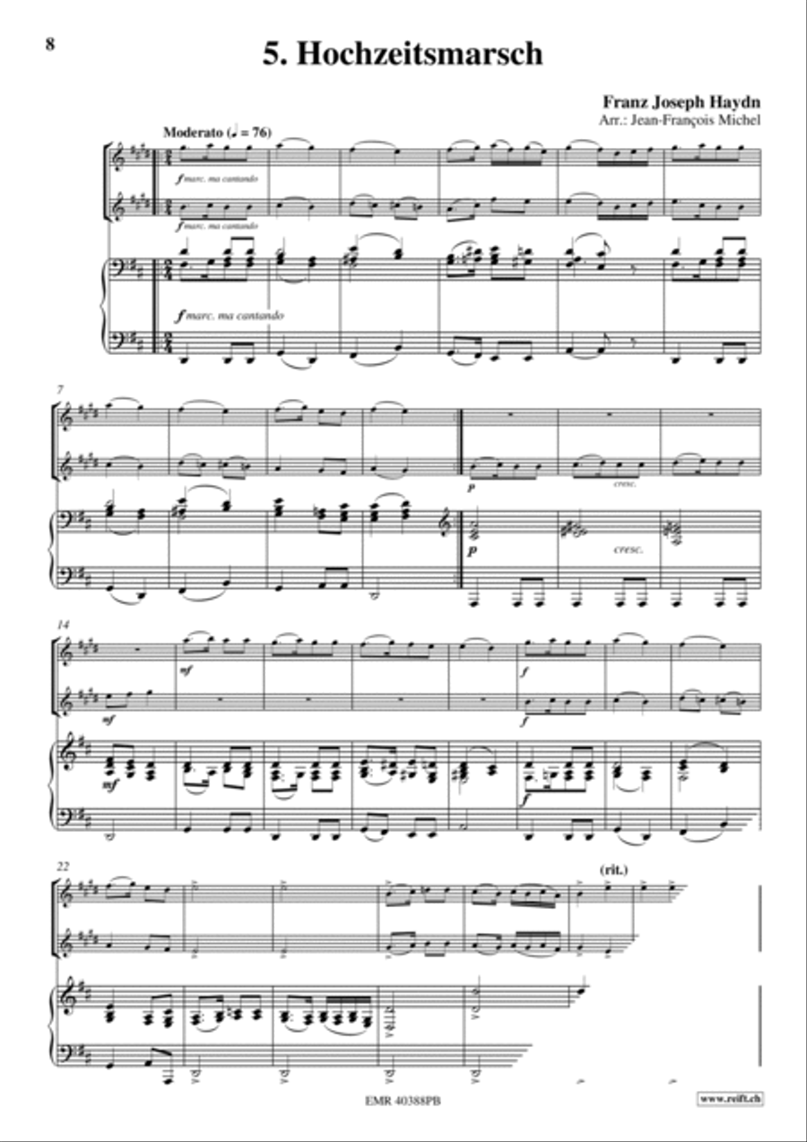 9 Duets Clarinet Duet scores gallery preview page 7