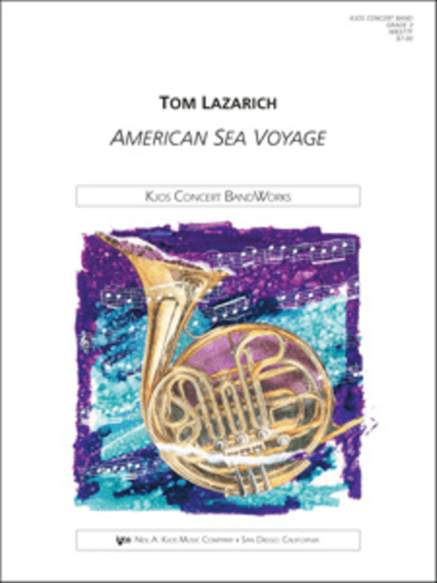 American Sea Voyage American Sea Voyage Concert Band scores gallery preview page 1