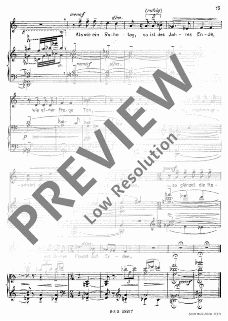 Die Jahreszeiten Medium Voice scores gallery preview page 16