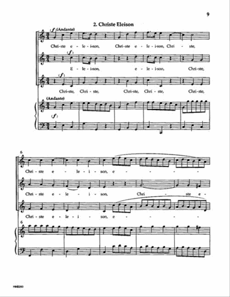 Messa A 3 SSA scores gallery preview page 4