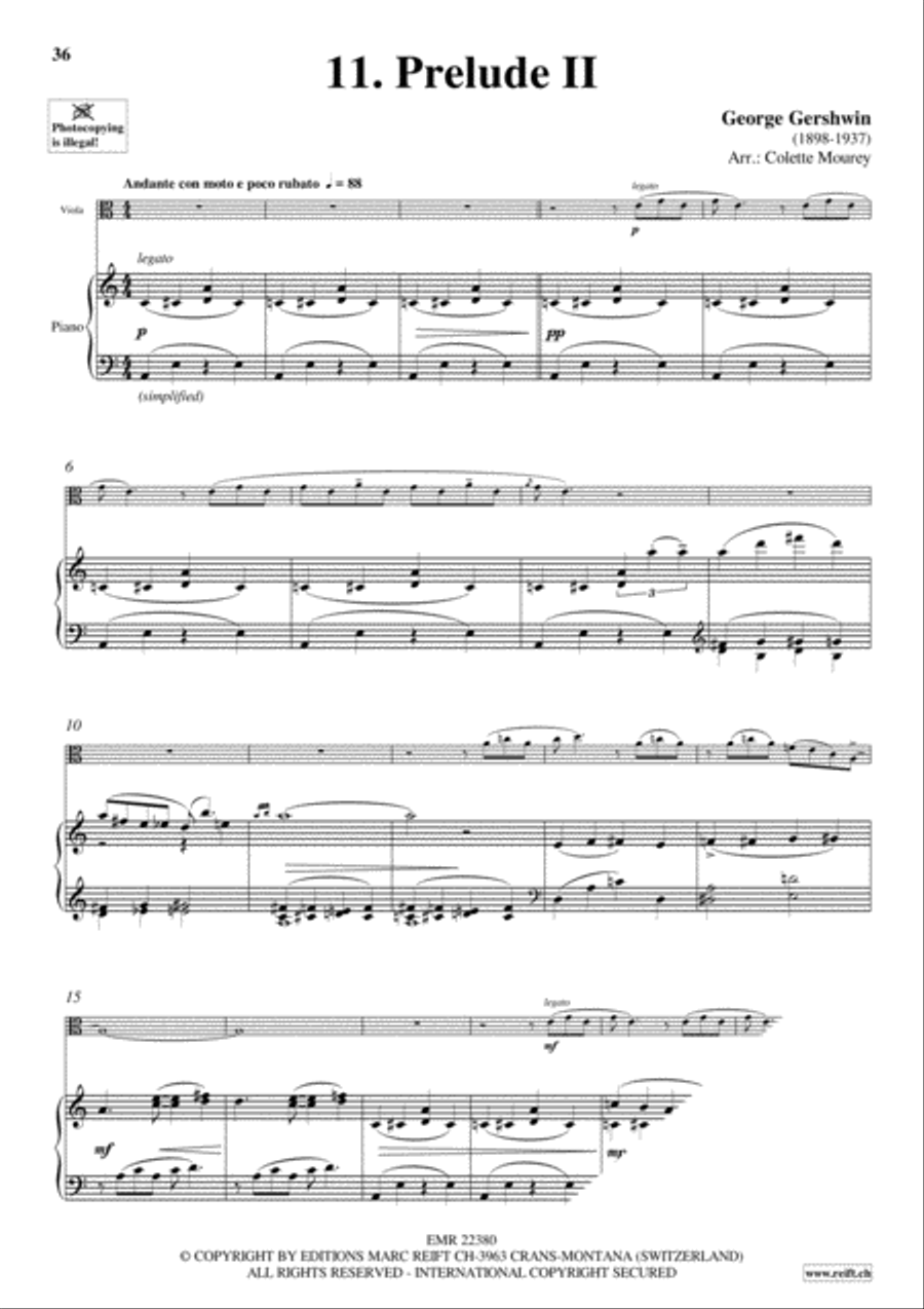 Gershwin 20 Greatest Hits Piano Accompaniment scores gallery preview page 13