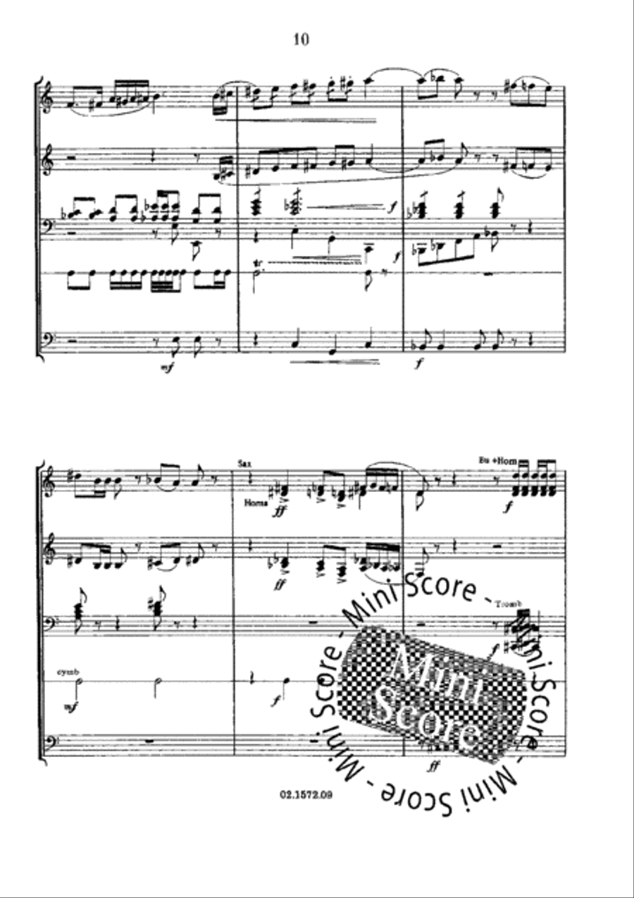 Triptiek voor Fanfare Concert Band scores gallery preview page 13