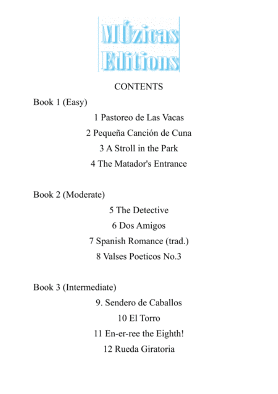 Easy - Peasy Guitar Duets Book 2 Classical Guitar scores gallery preview page 3