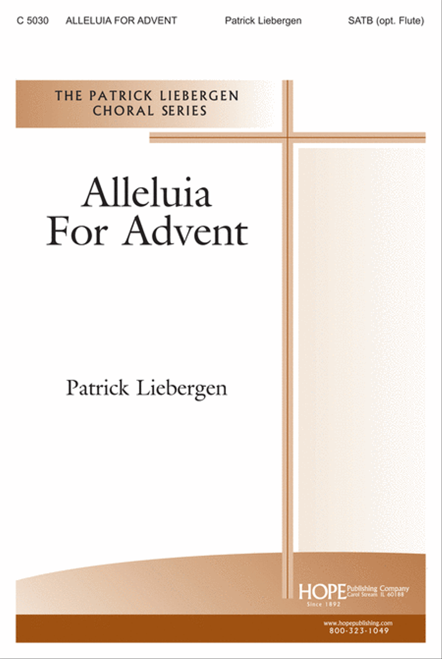 Alleluia for Advent 4-Part scores gallery preview page 1