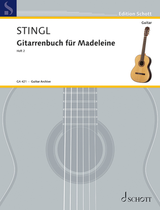 Book cover for Guitarbooks for Madeleine