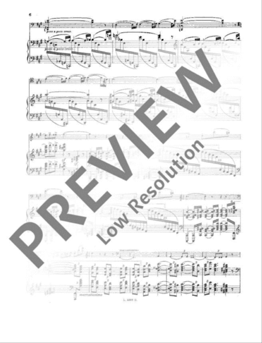 Sonate No. 2 A major Sonate No. 2 A major Piano Accompaniment scores gallery preview page 7