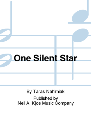 Book cover for One Silent Star