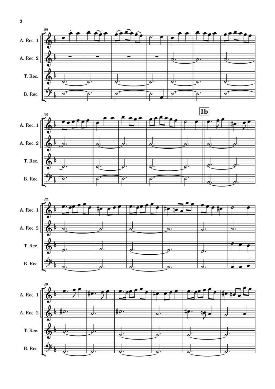 Swedish Polska Swedish Polska Alto Recorder scores gallery preview page 2