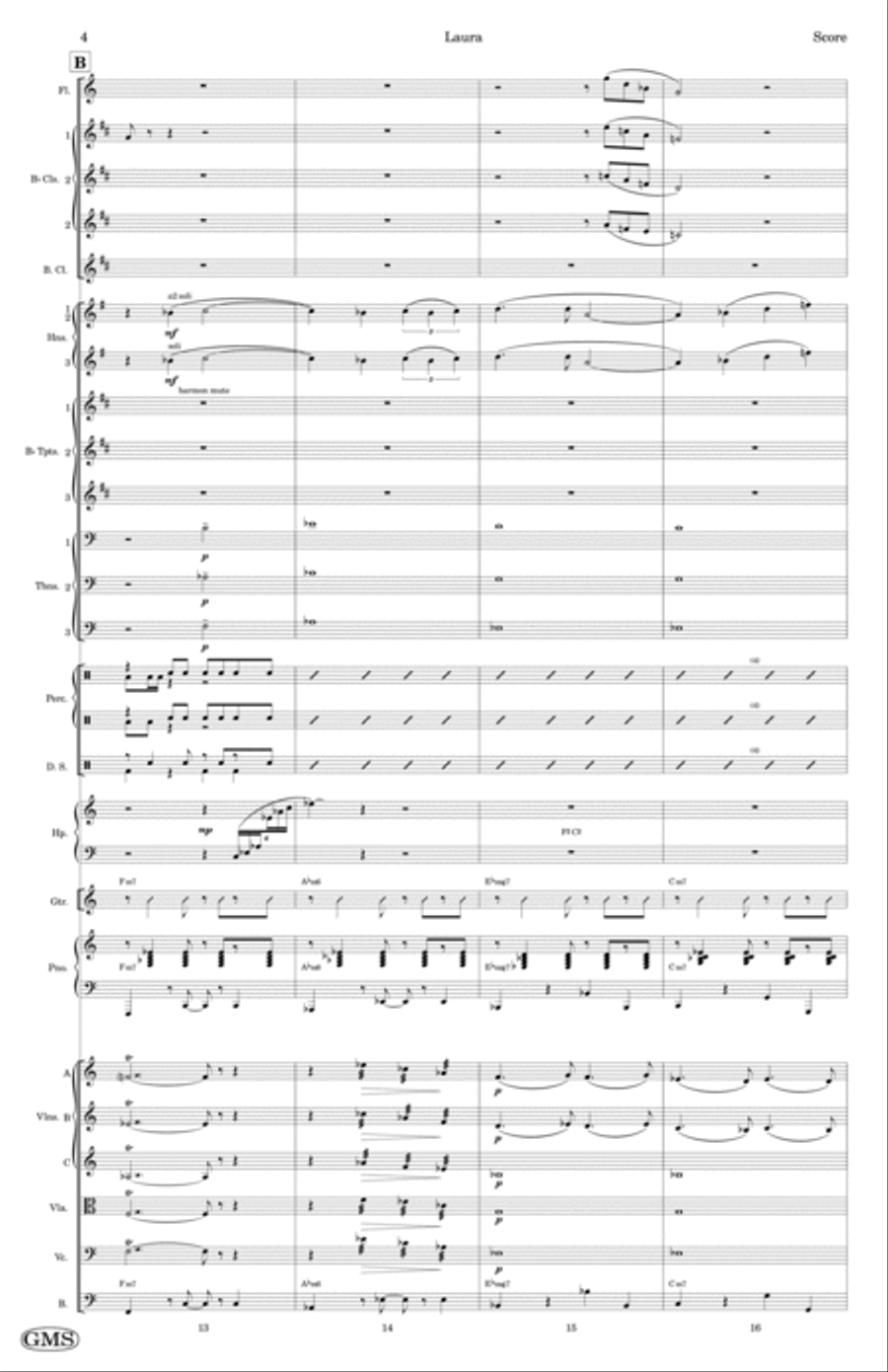 Laura Full Orchestra scores gallery preview page 4