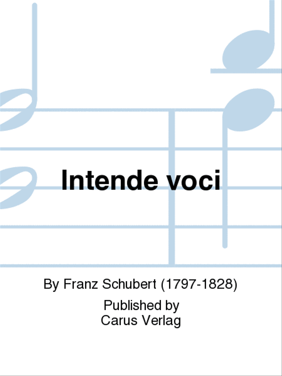 Intende voci 4-Part scores gallery preview page 1