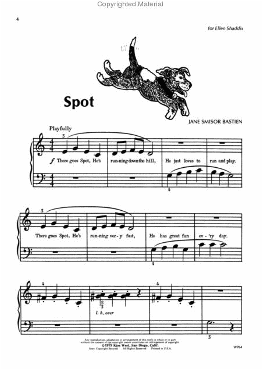 Piano Recital Solos, Primer Piano Method scores gallery preview page 3
