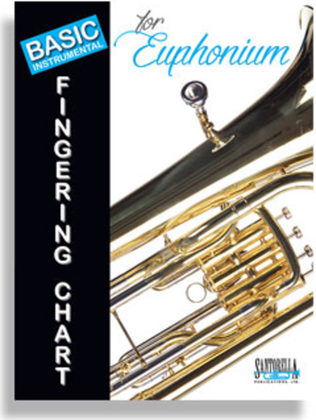 Book cover for Basic Fingering Chart for Euphonium