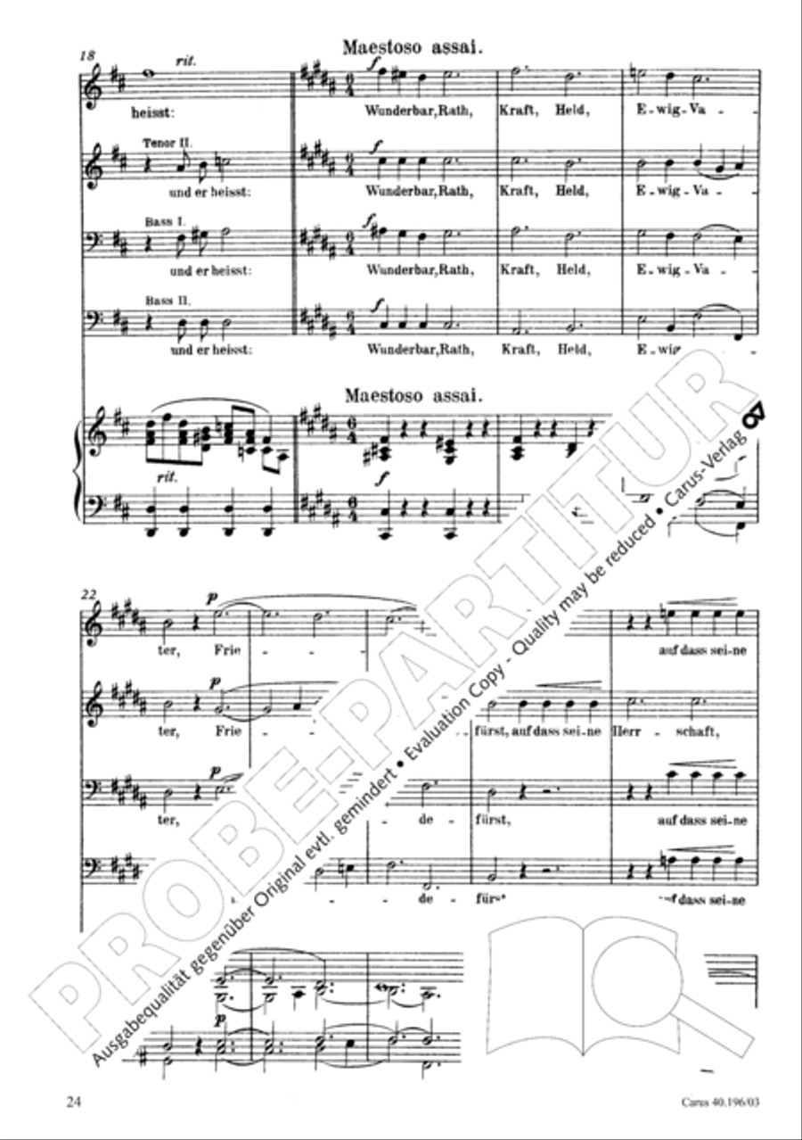 Die Geburt Christi SSA scores gallery preview page 25