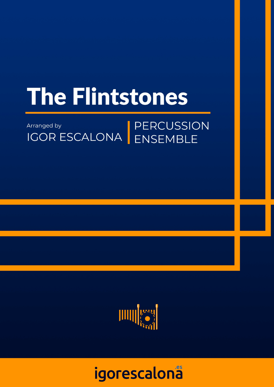 The Flintstones Percussion Ensemble scores gallery preview page 1