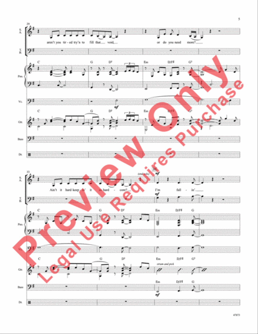 Shallow Choir scores gallery preview page 6