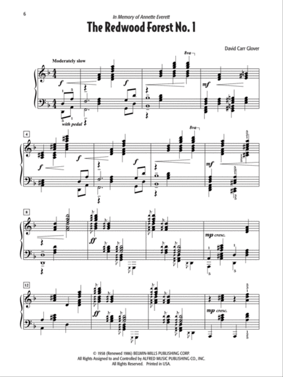 David Carr Glover's Favorite Solos, Book 3 Piano Method scores gallery preview page 2