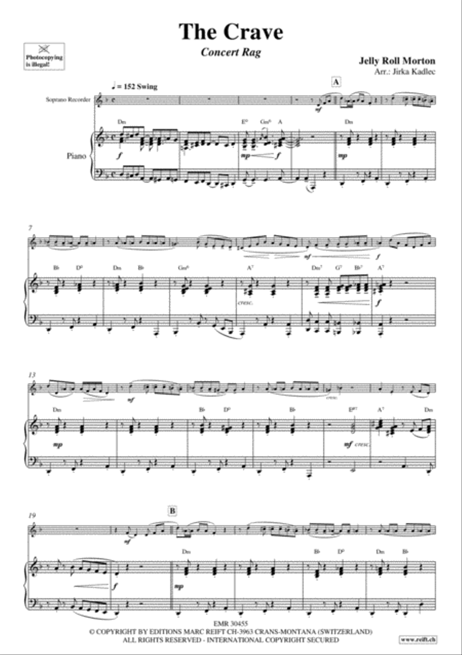 The Crave The Crave Soprano Recorder scores gallery preview page 4