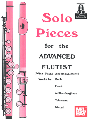 Book cover for Solo Pieces for the Advanced Flutist