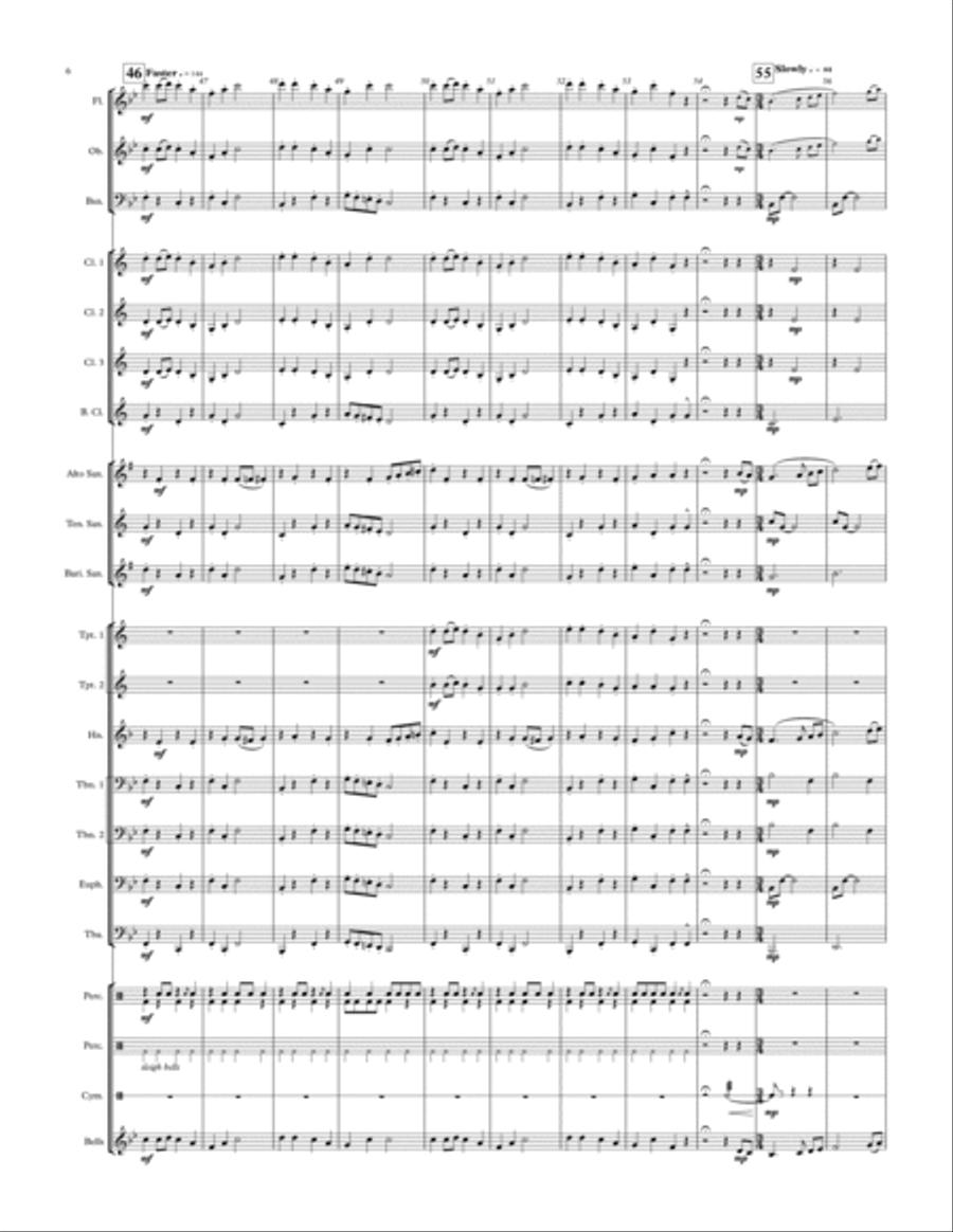 Holiday Mash-Up - for Concert Band Concert Band scores gallery preview page 6