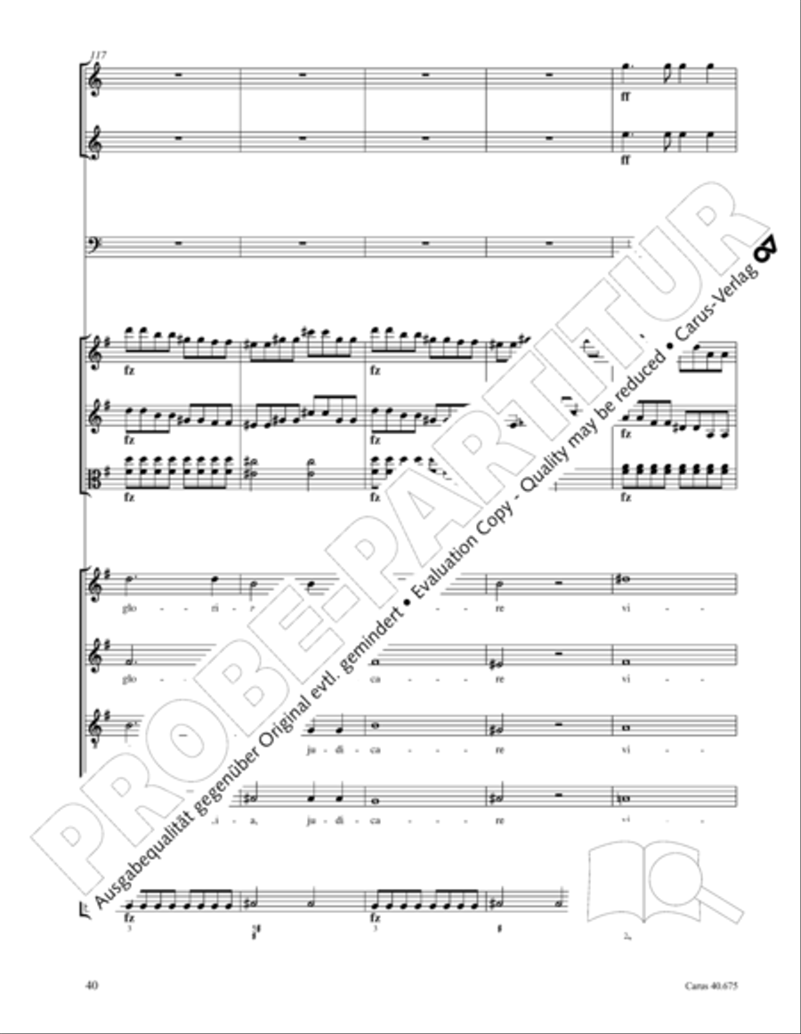Mass in G Major STB scores gallery preview page 53