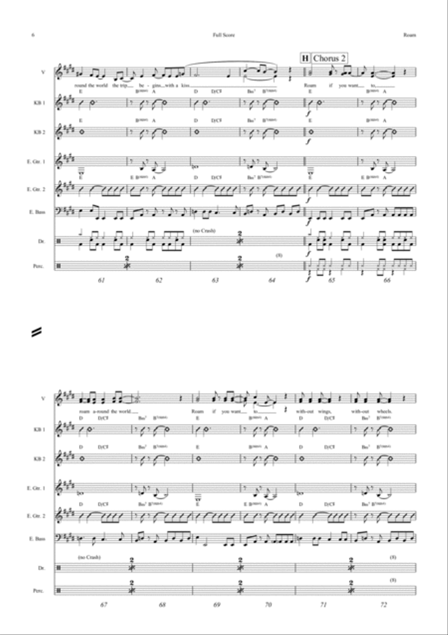 Roam Voice scores gallery preview page 6